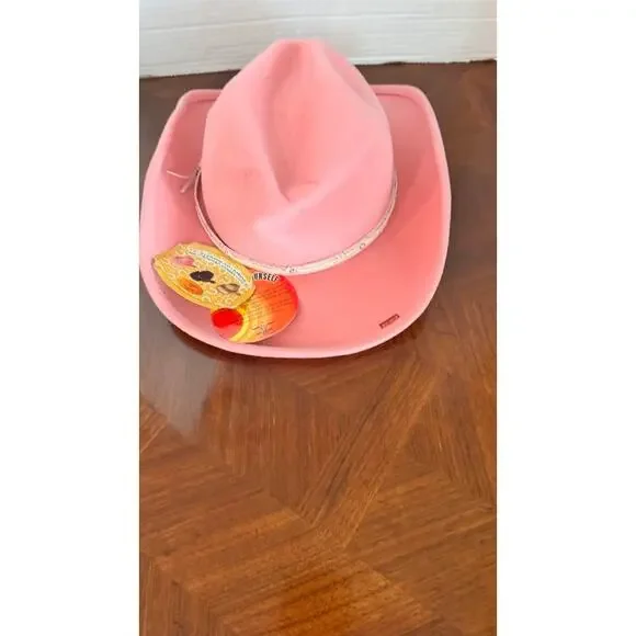 Bullhide Lil’ Pardner Pink Cowboy Hat Kids Youth NWT - Picture 6 of 14